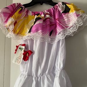 Puerto rican traditional dress. Size small